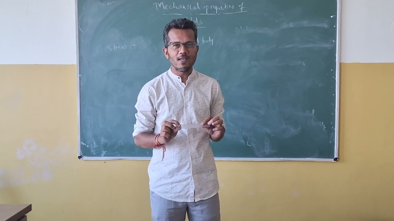 Mechanical properties of solids. (Class 12) #ncert #neet #cet #jee 