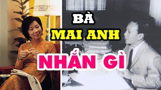 Hé Lộ Lời Nhắn Của Phu Nhân MAI ANH Để Lại Trên Bàn Cho NGUYỄN VĂN THIỆU Trước Khi Di Tản Năm 1975