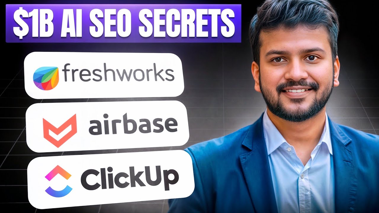 These are the ai seo secrets that clickup airbase and freshworks are