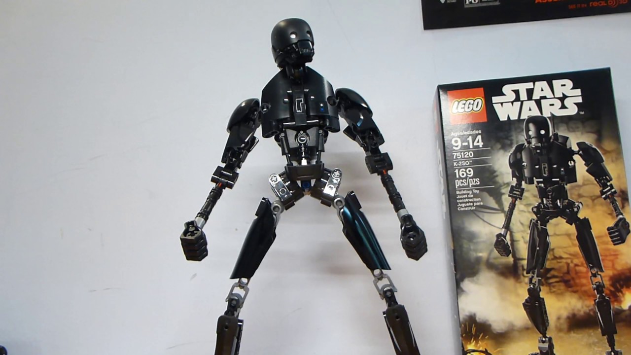 Lego Star Wars K-2SO Buildable Action Figure Review - Set 