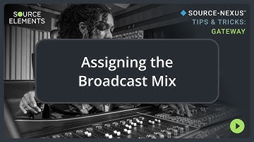Assigning the Broadcast or ChatMix to an Alternate Audio Device | Source-Nexus Gateway Tips & Tricks