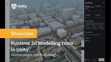 Unity3d Runtime Modelling Tools | Probuilder | Procedural Mesh