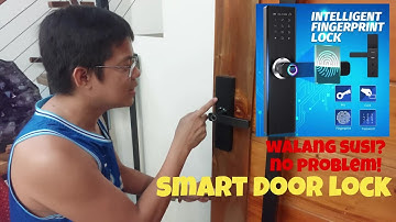 TUTORIAL TECH | TUYA 4 IN 1 SMART DOOR LOCK Paano magADD at magDELETE ng USER.. BYE SUSI!