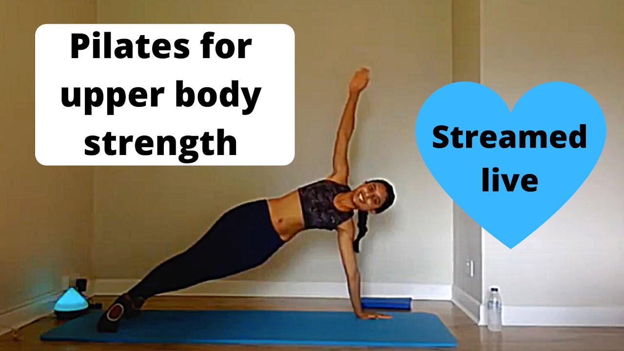 Shoulders, arms and upper back pilates class YouTube