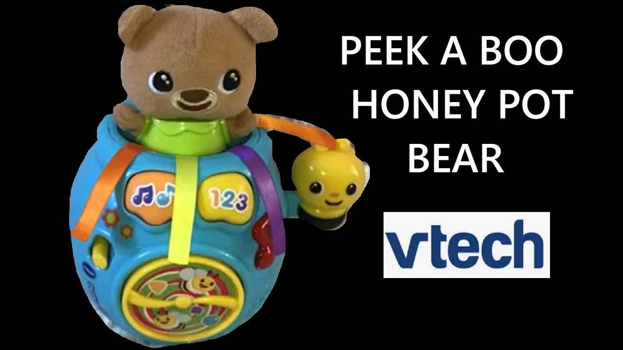 Vtech Peek-a-Boo Bear│Baby's Interactive & Learning Musical Multi Colour Toy 