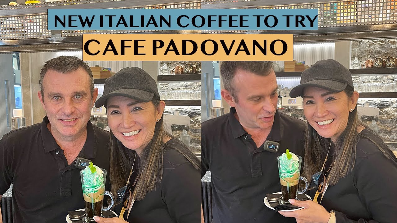MY NEW FAVOURITE ITALIAN COFFEE AND BARISTA! Bellagio Lake Como Italy