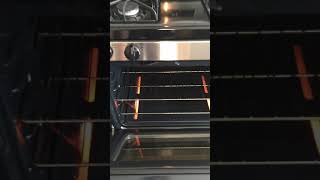 Natural Gas Range Operating on Propane
