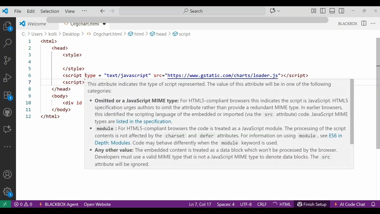 Creating Org Chart in OTBI Analysis Using Google Charts in Oracle Fusion