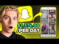 How to make faceless snapchat shows earning 1000day