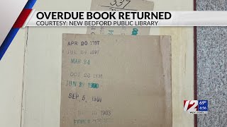 119-year overdue book returned to New Bedford library