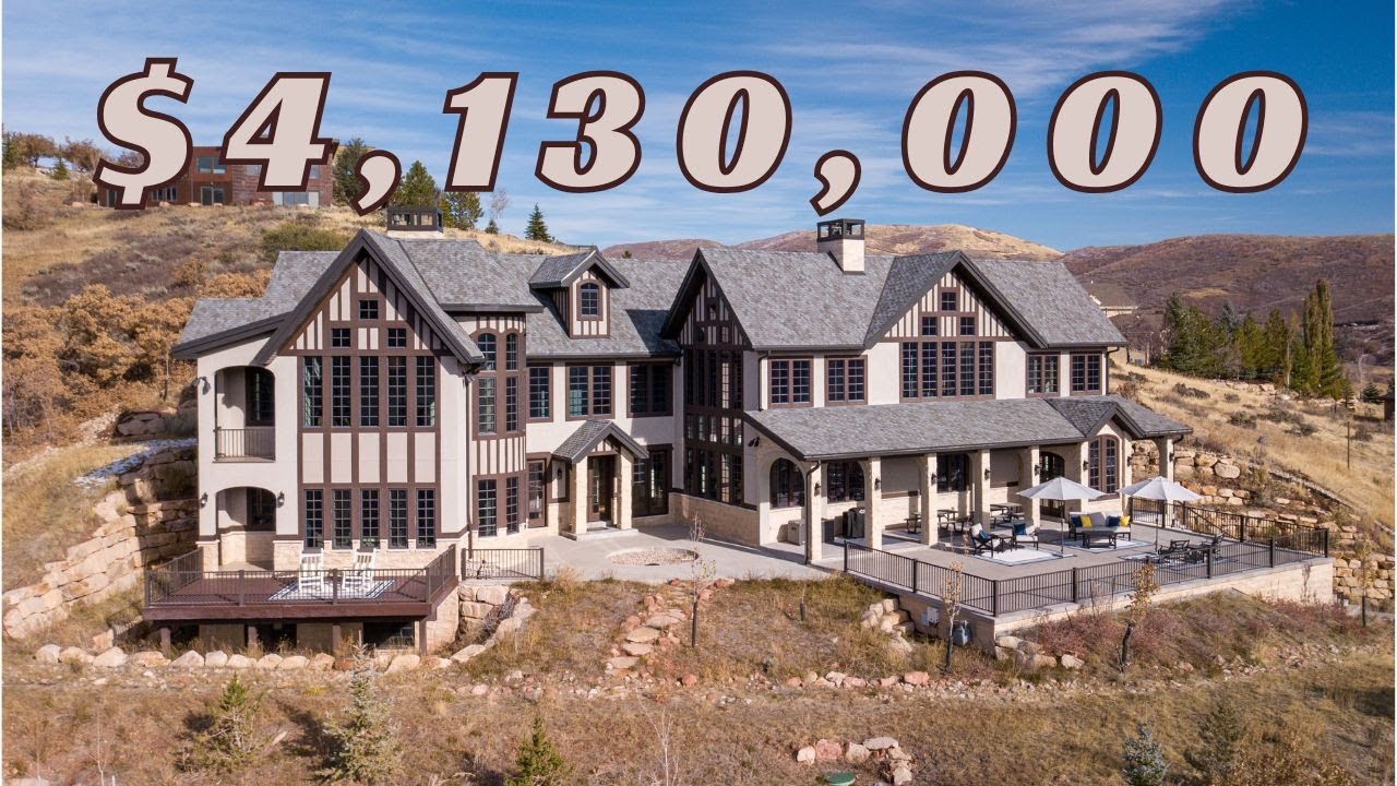 Touring a $4,130,000 Modern Mountain MANSION Inside Wasatch National