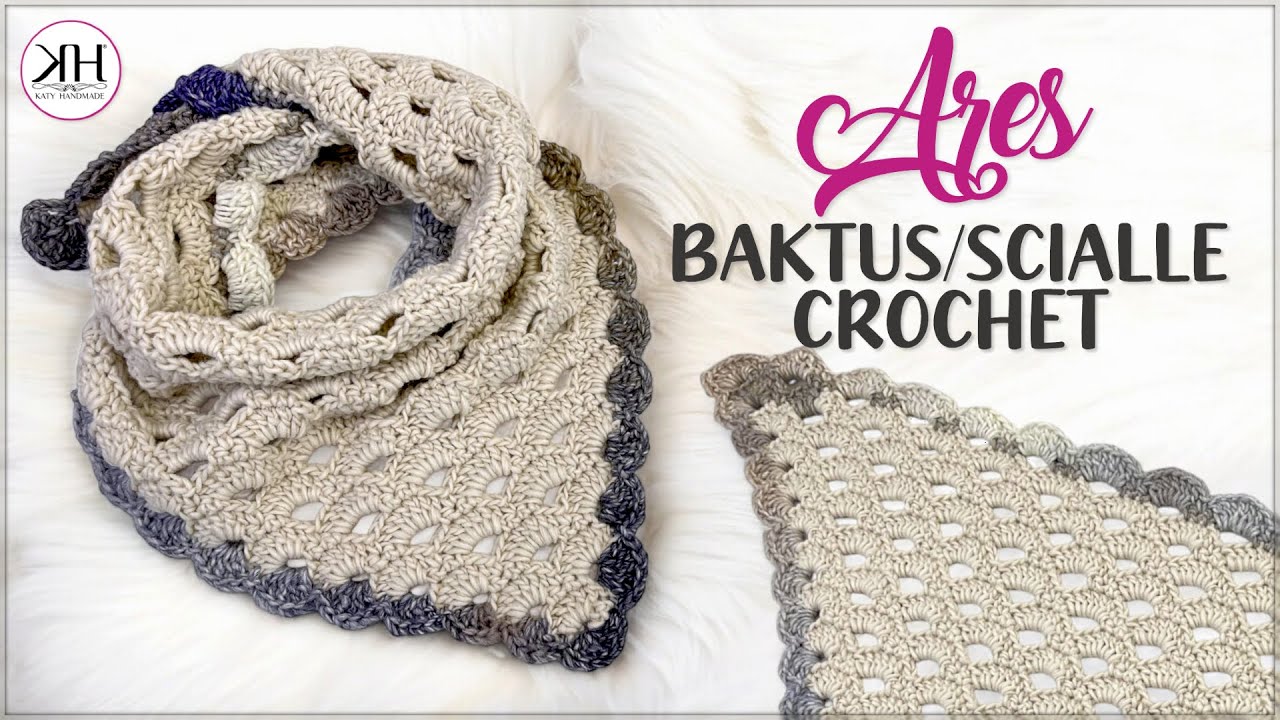 ЛЕГКИЙ И БЫСТРЫЙ БАКТУС ВЯЗАНИЕМ КРЮЧКОМ - 