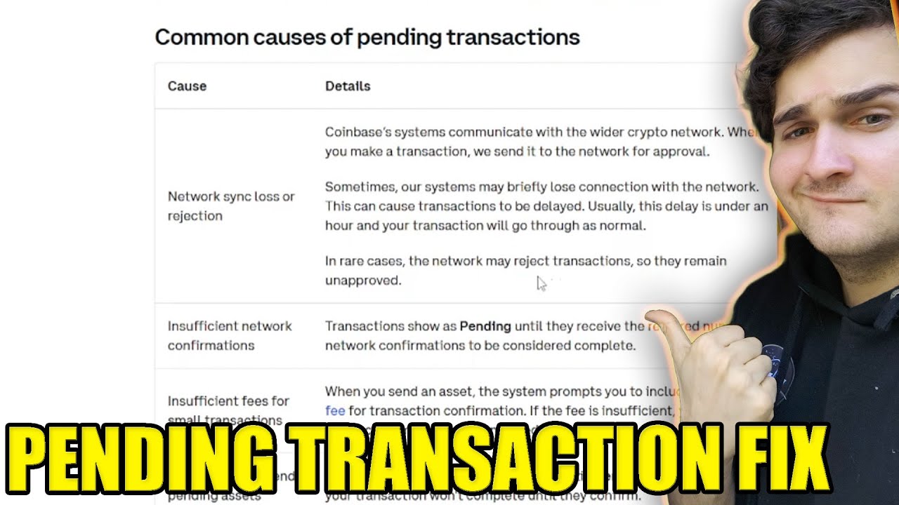 CRYPTO EXCHANGE PENDING TRANSACTION FIX - Why Is My Crypto Transfer Stuck On Pending Cause Tutorial