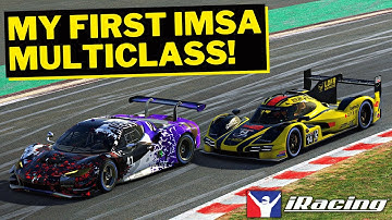 Learning The Basics Of Multiclass Racing! | iRacing IMSA @ Spa