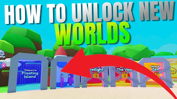How to UNLOCK Floating Island & more on Bubble Gum Simulator Infinity