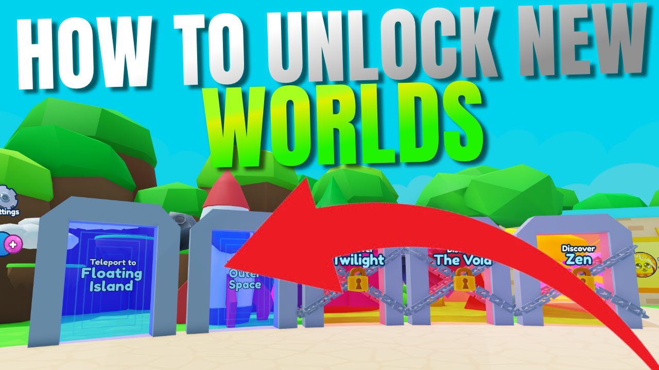How to UNLOCK Floating Island & more on Bubble Gum Simulator Infinity