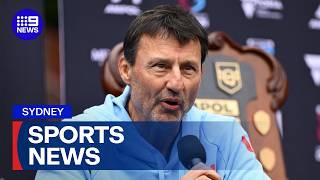 Laurie Daley to announce the Blues team for the Origin decider | 9 News Australia