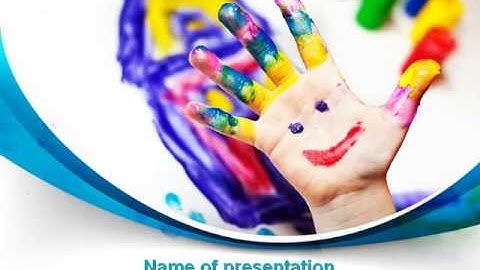 Funny Hand PowerPoint Template by PoweredTemplate.com