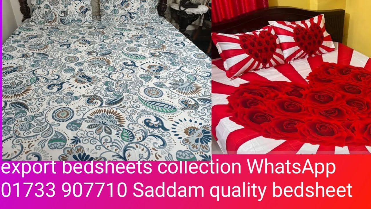 New bedsheets collection 