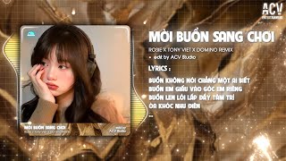 MỜI BUỒN SANG CHƠI REMIX - ROSIE x TONNY VIET x DOMINO REMIX | Buồn Không Nói Chẳng Một Ai Biết..