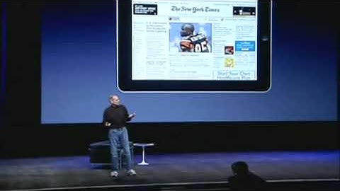 Apple unveils iPad tablet with onscreen keyboard