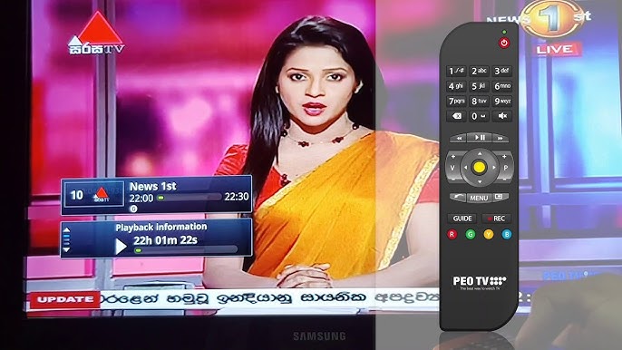 PEOTV Sasuna on Rangiri TV - Sri Lanka Telecom PEOTV