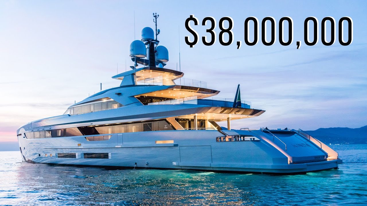 SUPERYACHT TOUR: $38 Million 164′ / 49M TANKOA “KINDA” Luxury Charter Yacht