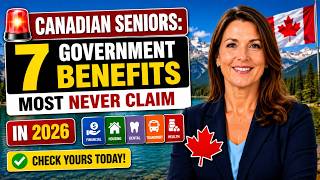 🚨 Canadian Seniors: 7 Government Benefits Most People Never Claim in 2026 — Check Yours Today