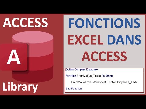 Fonctions Excel dans une requête Access