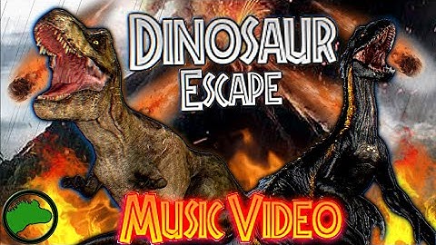 [GMod] Dinosaur Escape (By Mattel Action) | Jurassic World - Music Video | Animation