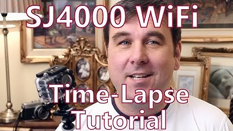 SJCAM SJ4000 WiFi Action Camera Time Lapse How-To Guide