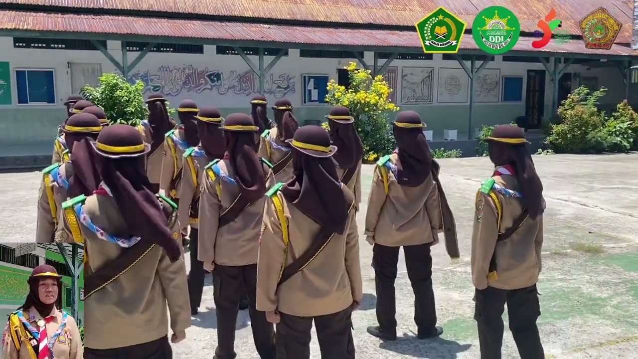 LOMBA LKBB KEMAH PRAMUKA MADRASAH NASIONAL 2024 MA DDI LIL BANAT KOTA PAREPARE