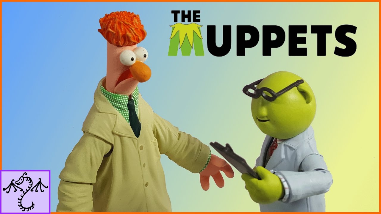 Muppets Bunsen & Beaker Action Figures Budget Version Review (from