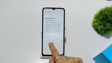 How to increase font size  in itel S23 | itel | P40 me text size kaise badhaye