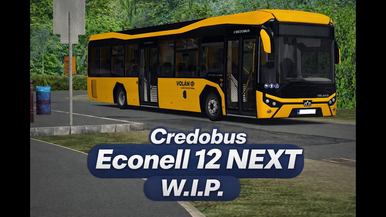 Credobus Econell 12 NEXT | OMSI 2 | Fejlesztési állapot