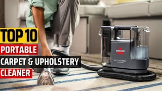 Best Portable Carpet & Upholstery Cleaners ✅From Spots to Sparkles✅