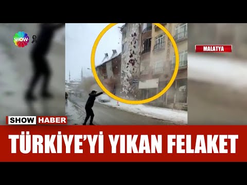 Büyük afetin yeni görüntüleri