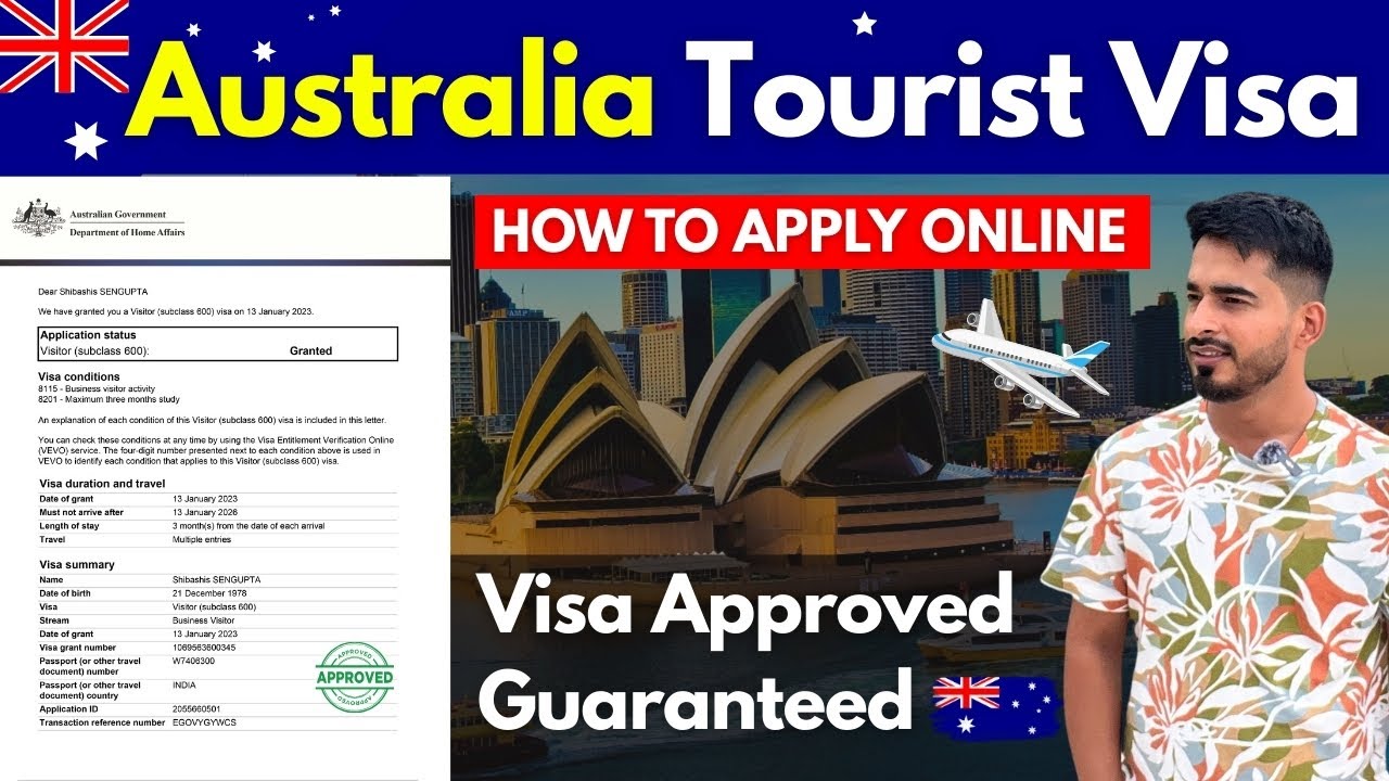 Australia 🇦🇺 Tourist Visa Apply online 2026 | Step by Step in Hindi | Complete Guide