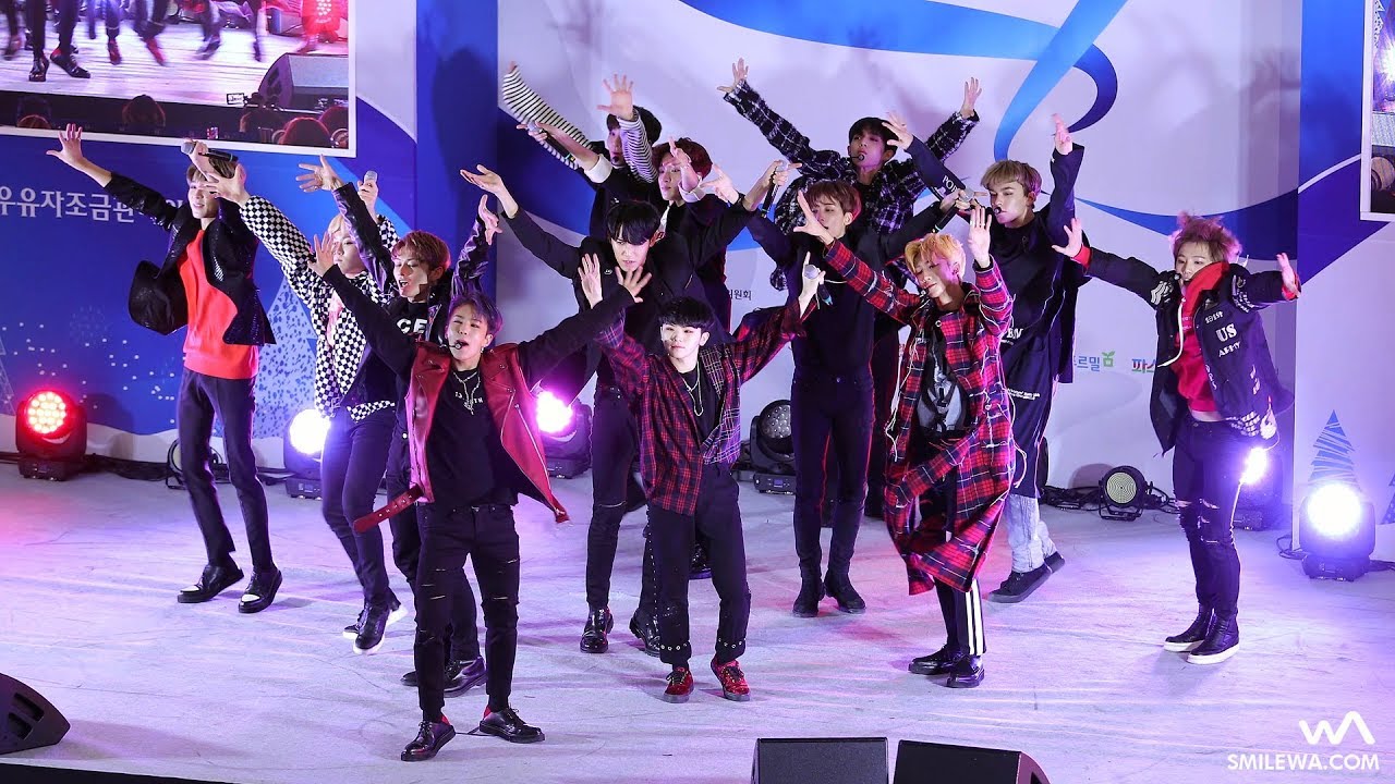 171208 세븐틴 (SEVENTEEN) '박수' 4K 직캠 @러브 밀크 페스티벌 4K Fancam by -wA-