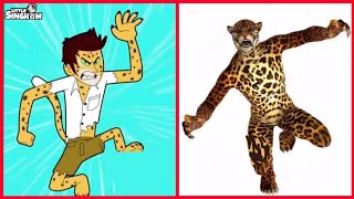 Little singham characters in real life - All cartoon characters screenshot 3