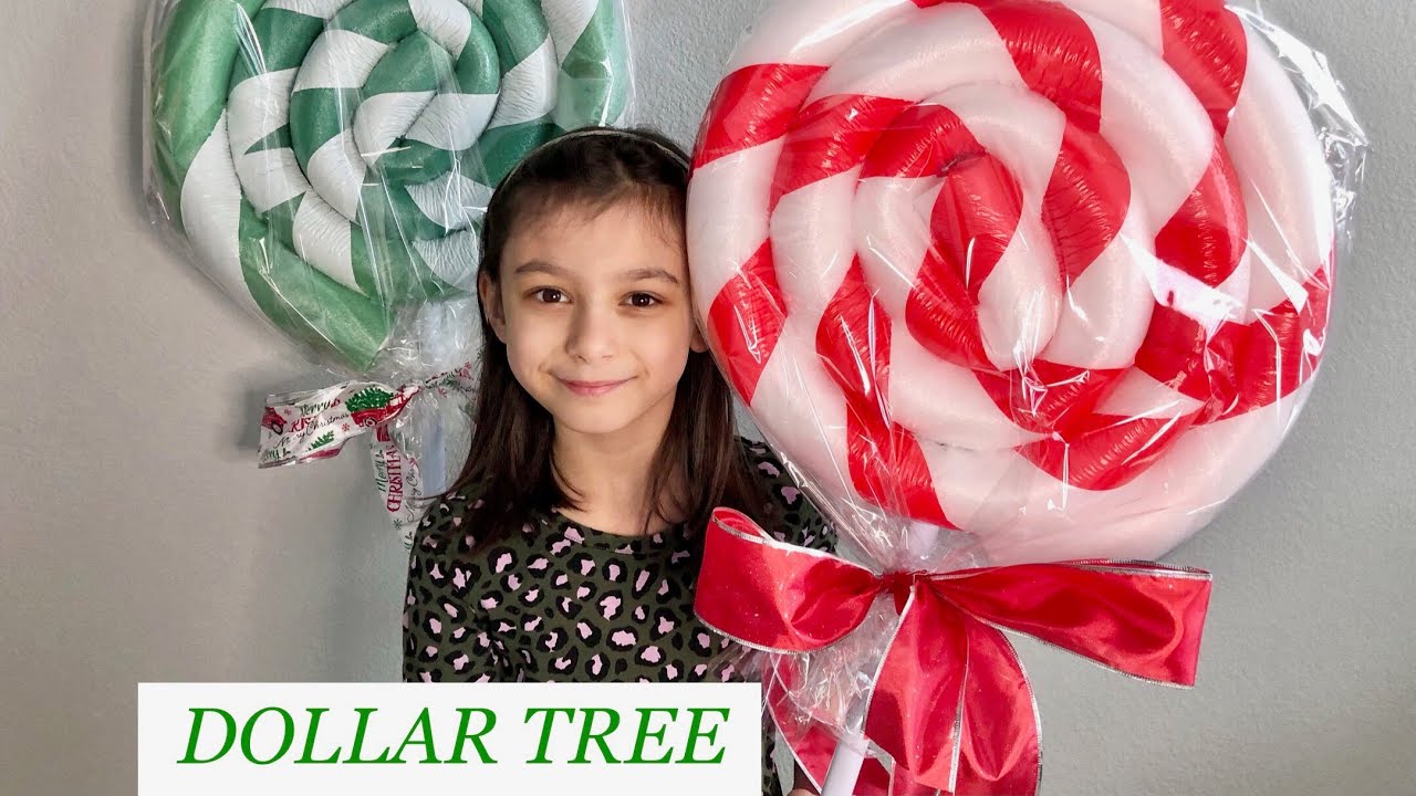 How To Make A Giant Pool Noodle Lollipops Easy Dollar Tree DIY Part