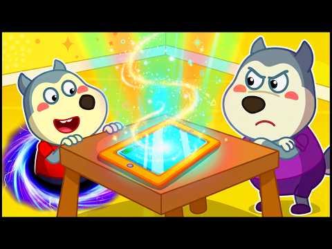 Who Is Going Through the Wall? 💥 | Good Habits for Kids | Educational Cartoon | Wolfoo