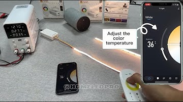 How to use the Tuya WiFi RF CCT Controller | Tuya Smart WiFi RF CCT Controller @TY-02-2CH