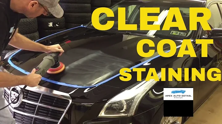 Clear Coat Staining and Etching...How to Remove!!! Today, on Black Paint and Soft Clear Coat!!