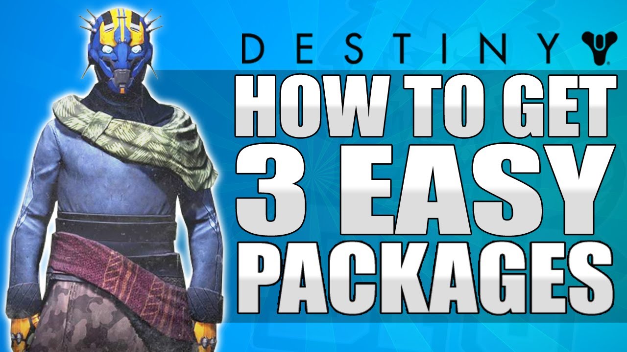 Destiny: How To Get Easy Gunsmith Packages!