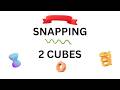 How to Snap Two Cubes Face to Face in Blender