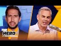 Rodgers criticism of media, NFL tiers, 76ers shouldn't trade Simmons yet — Nick Wright | THE HERD
