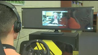 Driving simulator in Campbell teaches students dangers of the road Pt.2