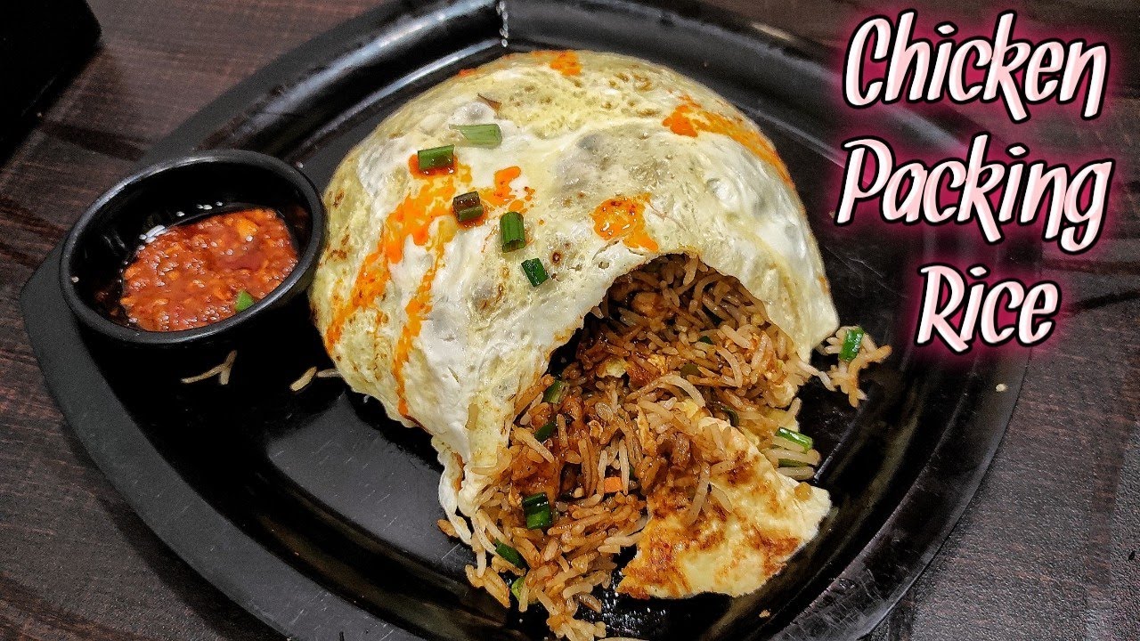 Chicken Boxer Rice Chicken Packing Rice | Spicy Tadka | - YouTube
