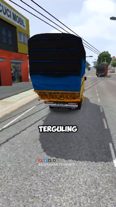 TRUK MANA YANG BISA BELOK KENCANG TANPA TERGULING‼️👆 #shorts #bussid #trukoleng